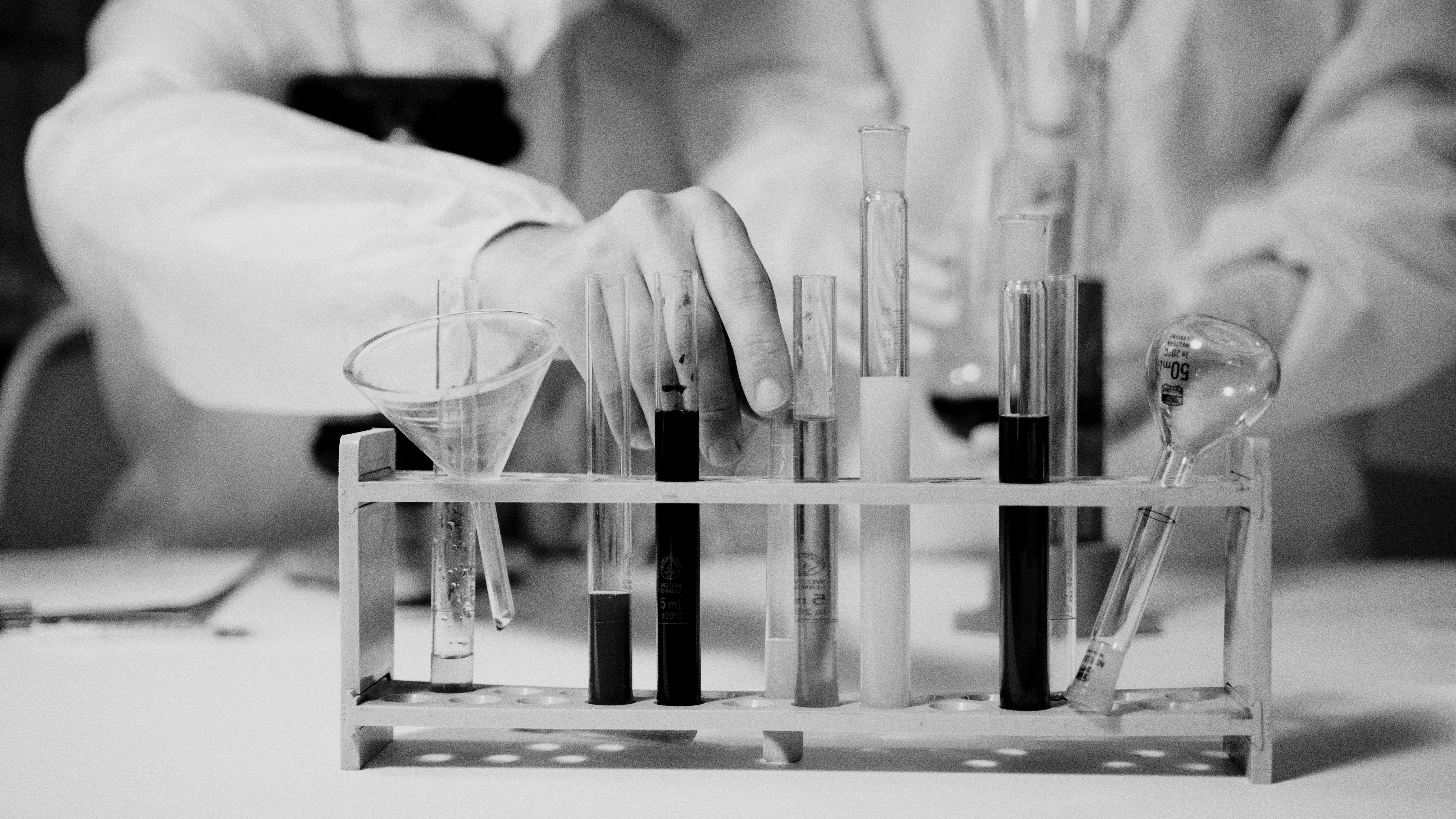 Vintage pharmaceutical laboratory